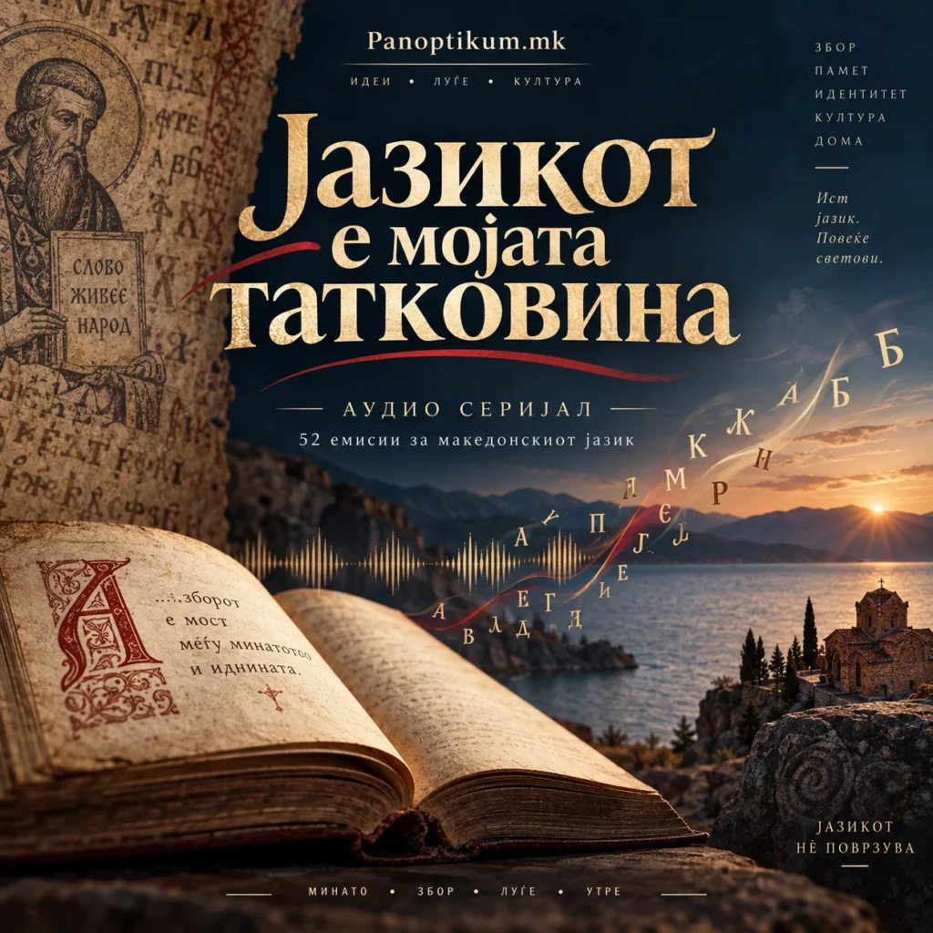 Jazikot e mojata tatkovina (“The Language Is My Homeland”)