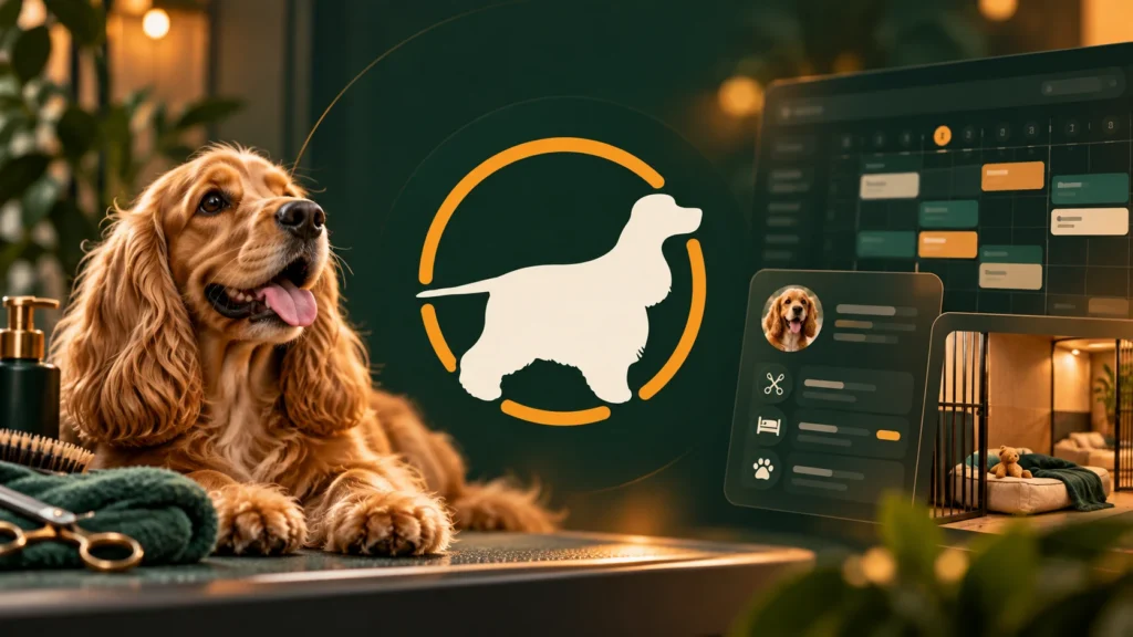DMC Grooming & Hotel pet grooming and boarding management software dashboard